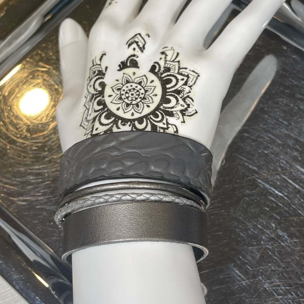 NWT Leather cuff bracelet